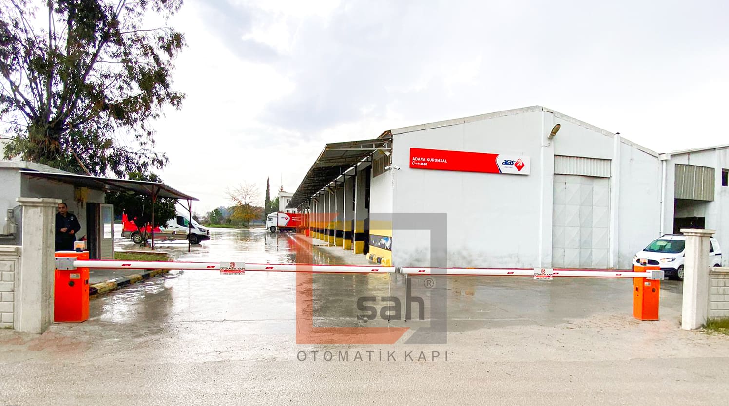 Akkuyu Nükleer Enerji Santrali girişlerinde Nice Widem bariyer sistemi